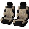 BUVBRJDR Coprisedili Auto, per VW Volkswagen T-Cross T-ROC T-ROC Sport Caravelle Sharan Passat Impermeabili Traspirante Antiscivolo Copri Sedile Auto Accessori Coprisedili Sedili Anteriori,D