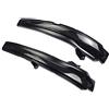 Hacreyatu Indicatori di direzione dinamici a LED per specchietti retrovisori laterali per Mercedes-Benz W205 X253 W213 W222 W447 (giallo(nero))