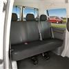 WALSER 11518 Copertura per auto Trasporter fit, coprisedile similpelle antracite compatibile con VW T6, panca per 3