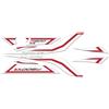DVKOELGL Kit Di Adesivi Protettivi In gel 3D Per La Protezione Della Vernice Carenatura/sedile Posteriore Per BMW F900XR F 900 XR 2020 2021 2022 2023 2024 2025 Per Moto