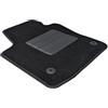 Generico DHCarMats - Tappetino Lato Guida compatibile con Seat Leon II 2005-2012 - Moquette su Misura - 1PZ - Made in Italy