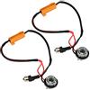 Duokon 2pcs 1156/7506 / P21W Connettore Resistenza di carico, LED Indicatori di direzione Filo Cablaggio
