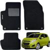 W-Parts SERIE 4 TAPPETI - TAPPETINI IN MOQUETTE NERI PER SPARK dal 2013 in poi