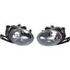 WXSSH gruppo ottico anteriore Gruppo ottico anteriore per VW per Passat B6 2006-2008 Paraurti Fendinebbia Luce di guida fendinebbia(Pair)