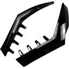 AVFORA Posteriore Spoiler Kit Carrozzeria Per VW Per Golf 8 MK8 GTI GTD TSI TDI 2020 2021 2022 2023 Nero Lucido Spoiler Laterale Diffusore Alare.(Gloss Black)