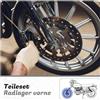 Parts and Parts Cuscinetto ruota anteriore compatibile con Honda Deauville