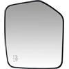 sanehou Vetro per specchietto Compatibile con Jeep per Compass per Patriot 2007-2017 Specchietto Retrovisore Laterale Riscaldato Sinistro Destro Lente Specchietto Retrovisore(Left)