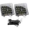 ZCera Per Toyota Per RAV4 5th 2019 2020 2021 2022 2023 2024 Luci Interne Per Portellone Di Carico E Bagagliaio A LED Bianche fanale posteriore per auto(White 19-21)