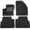 ASC Tappetini Auto Compatibili con Ford C-MAX I Serie 2004-2010, Attacco Ovale, Moquette, Bordo Antiscivolo, Battitacco in Gomma