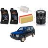 Somer Car KIT TAGLIANDO COMPATIBILE CON FIAT PANDA UNO TIPO LANCIA Y10 MOTORI FIRE I.E OLIO 10W40 PANDA