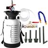 Generic Pompa del cambio Set-5-Liter Fluid Fluid Sucker, strumento di workshop | Pompa di trasferimento del motore con adattatori, distributore di fluidi manuali portatili per riparazione del veicolo, officin