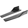 WTXXGQ Gonna Laterale Per A3 A4 B6 A6 C6 A5 B7 Q5 C5 8P Q7 TT C7 A1 Q3 S3 A7 B9 8L A8 Body Kit Spoiler Accessori Auto Universale Minigonne Laterali Auto (Glossy Black)