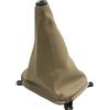 JMOLXURI Cuffia Pomello Leva Cambio Per Kia Per Sportage 2005-2010 Pomello Del Cambio Pelle Beige Nera Leva Cambio Cuffia Copri Leva Manopola Cambio(Beige)