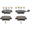 FERODO Kit pastiglie freni Posteriore Con contatto segnalazione usura con accessori FDB4325 Compatibilità con FIAT PUNTO EVO 199 PUNTO 199, ABARTH PUNTO 199