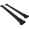 accessorypart Compatibile con Toyota RAV4 IV (XA40) Pre-Facelift 2013-2015 Modello FLY Barre Tetto Portapacchi Auto Barre Portatutto Nero Alluminio 2 Barre