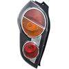 V-MAXZONE PARTS Fanali posteriori VT748L Sinistro Fanale Posteriore Sinistro Lato Sinistra Montaggio Fanale Posteriore Fanale Coda Lato Driver Giallo Compatibile Con Chevrolet Spark 2010 2011 2012 2013