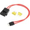A ABSOPRO 32V Standard Fusibile Adattatore Fusibile Kit con 2pz Lama Stile Fusibile 20A