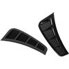 Generic Spoiler Laterale Paraurti Anteriore Resistente all'abrasione Anti-impatto Diffusore Laterale di Sfiato Paraurti Anteriore Sinistro e Destro 1 Paio per (nero lucido)