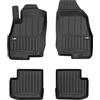 FROGUM ProLine 3D Esclusivi Tappetini auto in gomma su misura per Fiat Punto EVO 2009-2012 I I bordi più alti