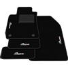 Generico Tappetini compatibili con Alfa Romeo Brera 2005-2011, ricamo Brera bandiera Ita, kit tappetini auto personalizzati, set tappeti in moquette, tappeto auto
