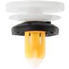 HWBZDPZQD Auto Auto Clip for pannelli porta auto Accessori auto Plastica for bussola for Fiat for 500X for Jeep for Renegade