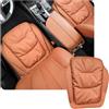 ontto Cuscino per sedile auto, per sedili anteriori, antiscivolo, adatto per BMW Serie 1, 2, 3, 4, X1, X2, X3, X5, X7, IX1, IX40, F10, F20, F30, G20, G30, GT, accessori marroni, A
