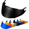 PSLER Visiera Casco per D-Skwal D-Skwal 2 Spartan - Visiera Colorata Accessori per Casco da Moto Ricambio(Nero Scuro)