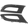 Kwedfgo Fendinebbia Auto Faretti 1 Paio Per VW Per Polo 6R Per MK5 Per HATCHBACK 2009-2013 2014 2015 6R0853665D 6R0853666D Griglia Copertura Fendinebbia Paraurti Anteriore