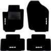 QUEMAR Tappetini Auto compatibili con Rav4 III XA30 2006-2013 / Kit Tappeti Moquette e Gomma su Misura (Set 2 Anteriori + 2 Posteriori) / Ricami e Colori Personalizzati (Bordo Antracite, 4 Ricami)
