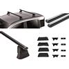 AUTOFORNITURE ITALIA CLASSE C (W204 - W205) 2007> - 2014> VERSIONE BERLINA BARRE PORTATUTTO PORTAPACCHI DA TETTO PREMONTATE PRONTE ALL'UTILIZZO PER AUTO SENZA RAILING CON ATTACCO FIX POINT