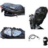 MOTO SPORT MONDO COMPATIBILE CON YAMAHA X-MAX 300 ABS TELO COPRISELLA FELPATO IMPERMEABILE ANTIGRAFFIO TG. XL 130X72CM COPERTURA PER SELLE MOTO SCOOTER UNIVERSALE ANTIPIOGGIA IN PVC