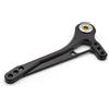 FFOCCO Pedane Moto Per Kawasaki Per ZX10R 04-05 CNC Regolabile In Alluminio Moto Rearset Spina Del Freno Del Cambio Leva Del Cambio Parte Poggiapiedi Moto (Colore : Gear Lever)