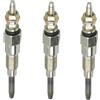 RAVTAKL Candeletta veicolo Compatibile con motore Kubota D722 trattori D600 D750 D850 D950 B1750D B2150DT B7100 B7200D candeletta riscaldatore da parcheggio 1685165512(3pcs)