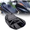 MEXWLOP 250 Nuovi Modelli di Coprisedile for Scooter e Moto in Pelle PU Nera Spessa, for Sedile, Coprisedile Impermeabile, for Majesty, Accessori YP250 Coprisella per moto