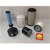 Motor Fun Sports Set filtro (grande) compatibile con Bobcat E 10 con motore D722 a partire dall'anno di costruzione 2010, filtro olio, filtro aria, filtro carburante, filtro idraulico