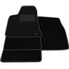 Generico Tappetini compatibili con Chrysler 300C 2004-2010 no decoro, kit tappetini auto personalizzati, set tappeti in moquette, tappeto auto
