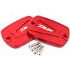 CXEPI Tappo del Serbatoio del Liquido del Freno Anteriore per Tmax 500 2004-2011; Tmax 530 DX SX 2012-2019;tmax560 2020-2022,Rosso