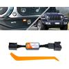 NSLUMO 1X Auto Start Stop Disabilita/Elimina/Disabilita/Eliminatore per Je.ep Wrangler JL,Gladiator JT Cavo dispositivo di annullamento sistema di avviamento automatico di arresto motore