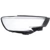 TNTGEBFVBG Auto Paralume Copertura Per A3 S3 2017 2018 2019 2020 Fari Anteriori L R Copriobiettivo Trasparente Coprifaro Trasparente Per Auto Auto Faro Len Cover(Only Left Side)