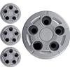W-Parts SERIE 4 BORCHIE - 4 COPRICERCHI COPPE RUOTA 9 PER FIAT DUCATO 07->16