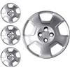 W-Parts SERIE 4 BORCHIE - 4 COPRICERCHI COPPE RUOTA 15 PER FIAT QUBO TIPO B