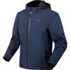 LS2 Bolton impermeabile Giacca tessile moto, blu, 3XL