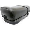 Piaggio Sella Piaggio Vespa 125 ET3 con Serratura, Nero, Pelle o Vinile, Frontale, Specifica per Vespa 125 ET3