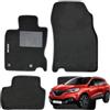 W-Parts SERIE 4 TAPPETI - TAPPETINI IN MOQUETTE NERI PER KADJAR dal 2015 in poi