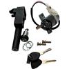 seba.ricambi Kit blocchetto Chiavi Avviamento Sella e Bauletto per Scooter Compatibile Aprilia Scarabeo 50 / Compatibile Aprilia Scarabeo 50 Street Anni 1993-2006