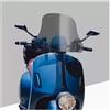 POLOFZFGKZ Per Viaggio VESPA GTV6 Gtv Six Days Vespa GTS 300 Sei Giorni Gtv6 Parabrezza Per Modifica Moto Visiera Schermo Cupolino Paravento(Smoke gray 38cm)