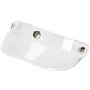 Okiyakusama Visiera per Casco Visiera Coprivisiera Visiera Parasole Protezione per Visiera per Casco a 3 Scatti per Caschi con Parti a 3 Pulsanti, Chiaro
