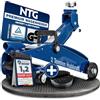 NTG Cric idraulico NTG 2T (2000 kg) - Certificato TÜV - con supporto in gomma scanalato, cric da manovra con altezza di sollevamento 130-330 mm per auto, SUV - Cric in acciaio con cuscinetto in gomma