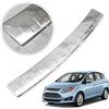 Chromemaster | Protezione paraurti Posteriore | Compatibile con Ford C-Max 2 dal 2011- | Acciaio INOX lucido/cromato | Protezione paraurti protegge la vernice del paraurti dai graffi