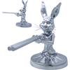 Generico Figura del cofano 'auto, ornamenti del cofano del veicolo,Decorazione per cofano auto con animali - Decorazione del cofano 'automobile in lega Bunny per un aspetto distintivo 'auto